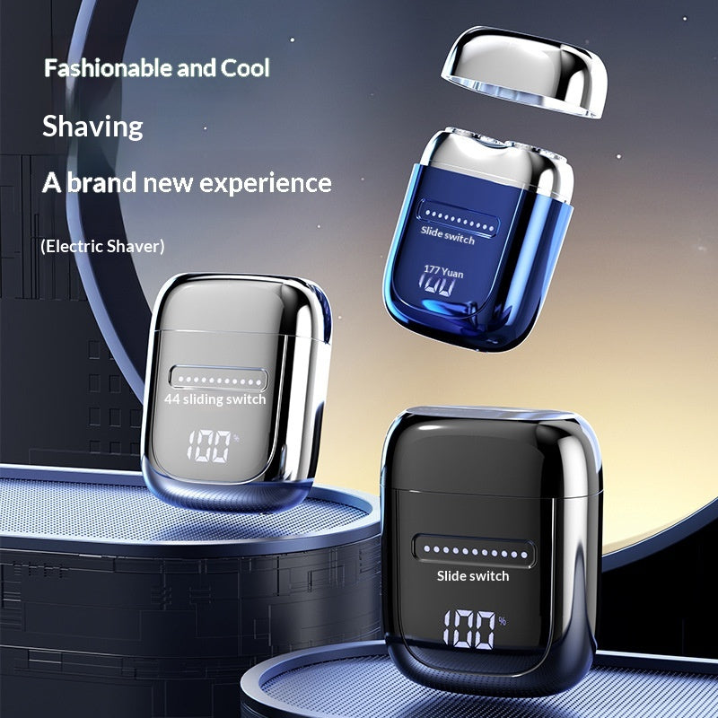 LED Digital Display Electric Shaver - Rechargeable Wet & Dry Razor