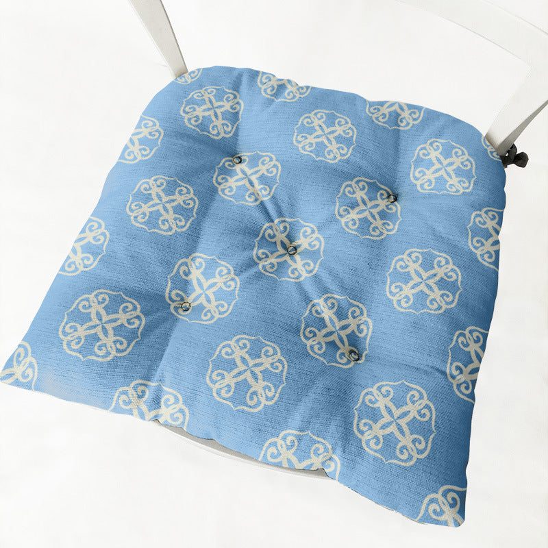 Home Chair Cushion Cover Cotton Linen 40x40cm Multiple Styles & Sizes