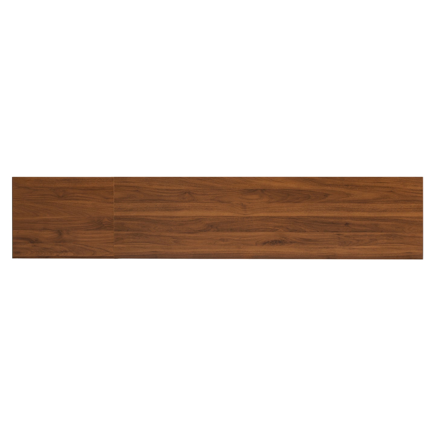Modern 78-Inch TV Stand for TVs Up to 85" with Glass Doors & Drawers - Walnut