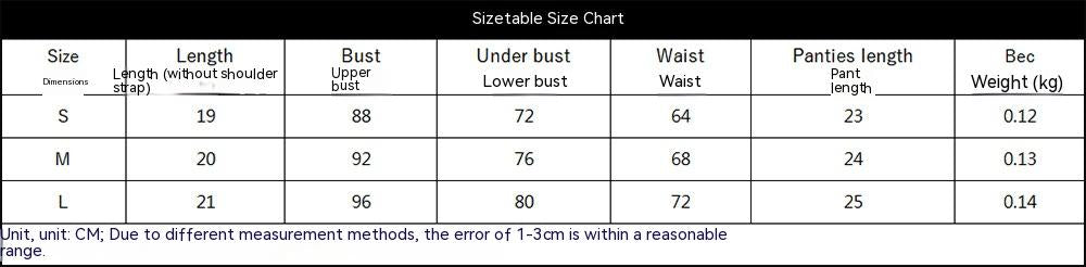 European & American Women's Lingerie Set - Sexy Thin Underwear Suit