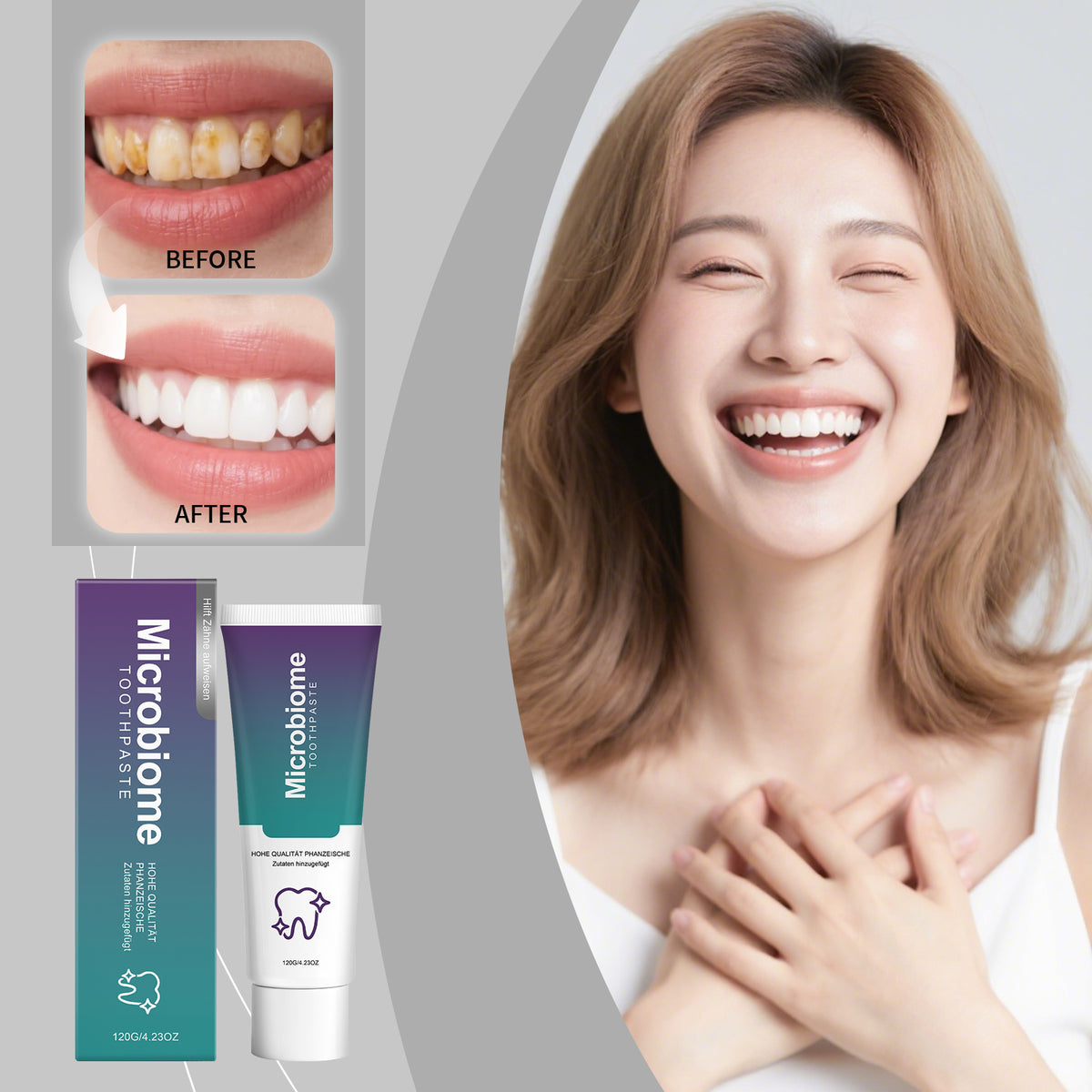 Mint Whitening Toothpaste 120g