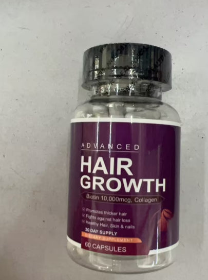 Hair Growth Capsules for Adults