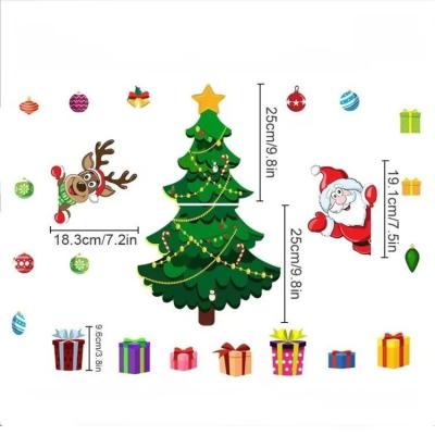Christmas Refrigerator Magnet Decoration Set - Medium Size