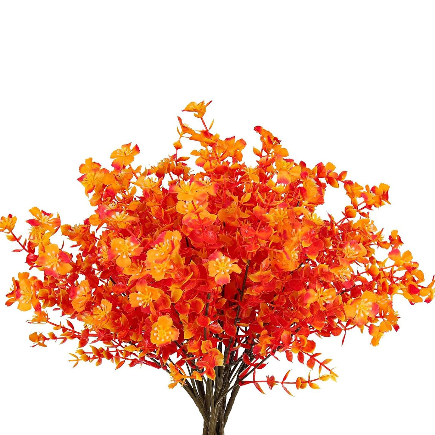 Autumn Artificial Flowers for Home Garden Outdoor Decor - Fake Faux Floral Arrangements