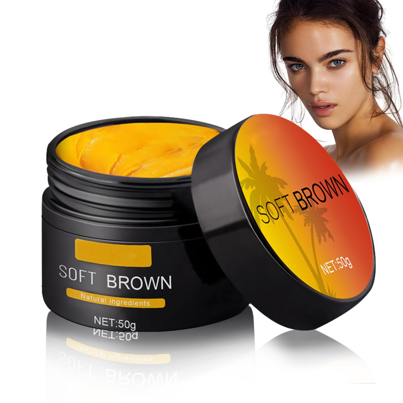 Suntanning Beauty Cream for Even Skin Tone and Aftersun Repair