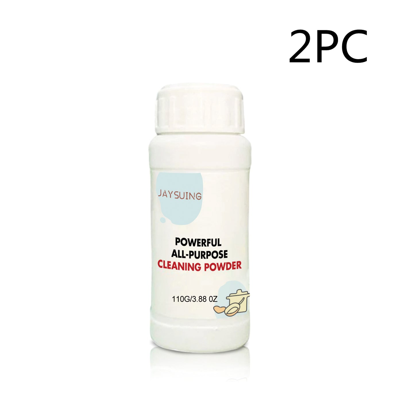 Multi-Purpose Kitchen Cleaning Powder for Heavy Oil & Rust Removal - 110g/250g