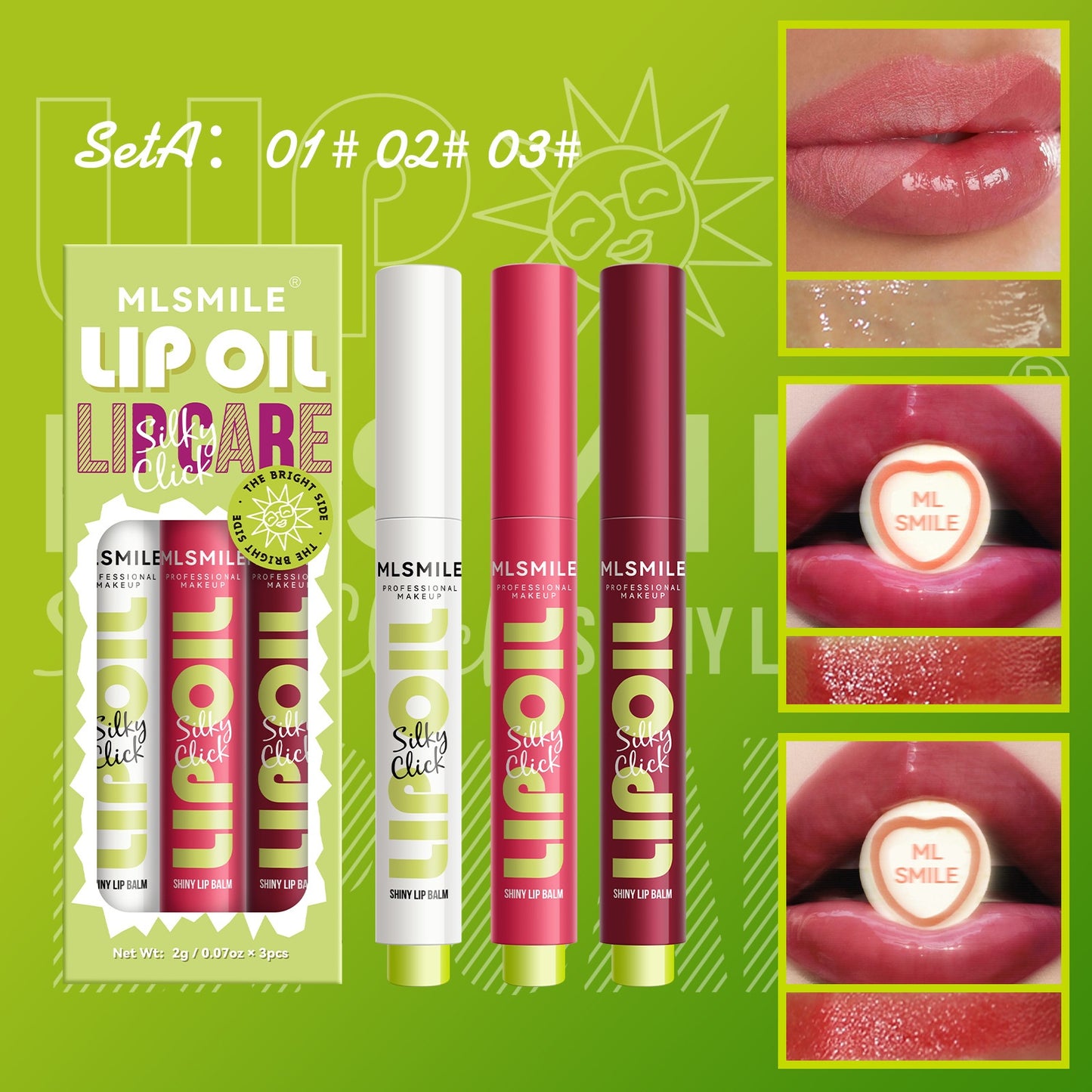 Nourishing Moisturizing Lipstick 3 Pack - Long-Lasting, Natural Finish