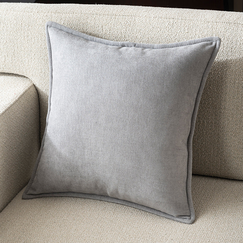 High-End Chenille Throw Pillow Cover and Cushion for Living Room Sofa
