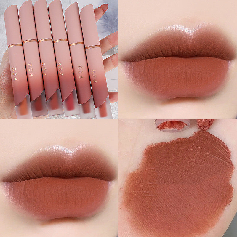 Matte Lip and Cheek Blush Set Non-Stick Velvet Finish Multiple Colors