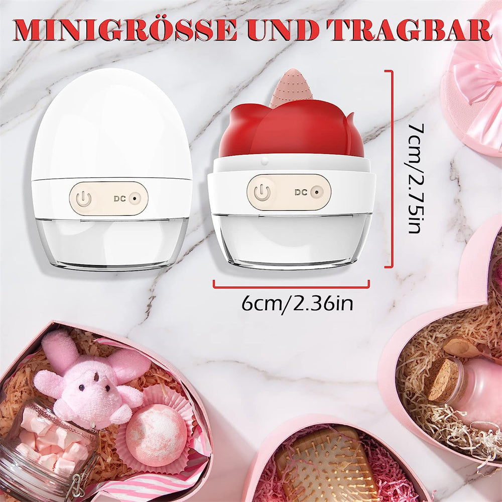Erotic Diving Eggs Vibrator - Clitoral & Male Masturbator - Red