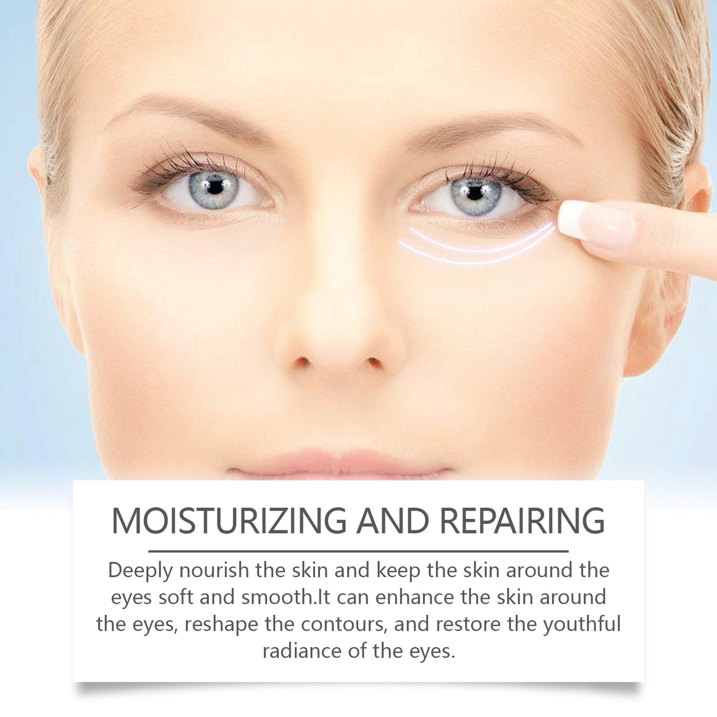 Moisturizing Eye Cream with Vitamin E - Brightening & Anti-Puffiness 15g