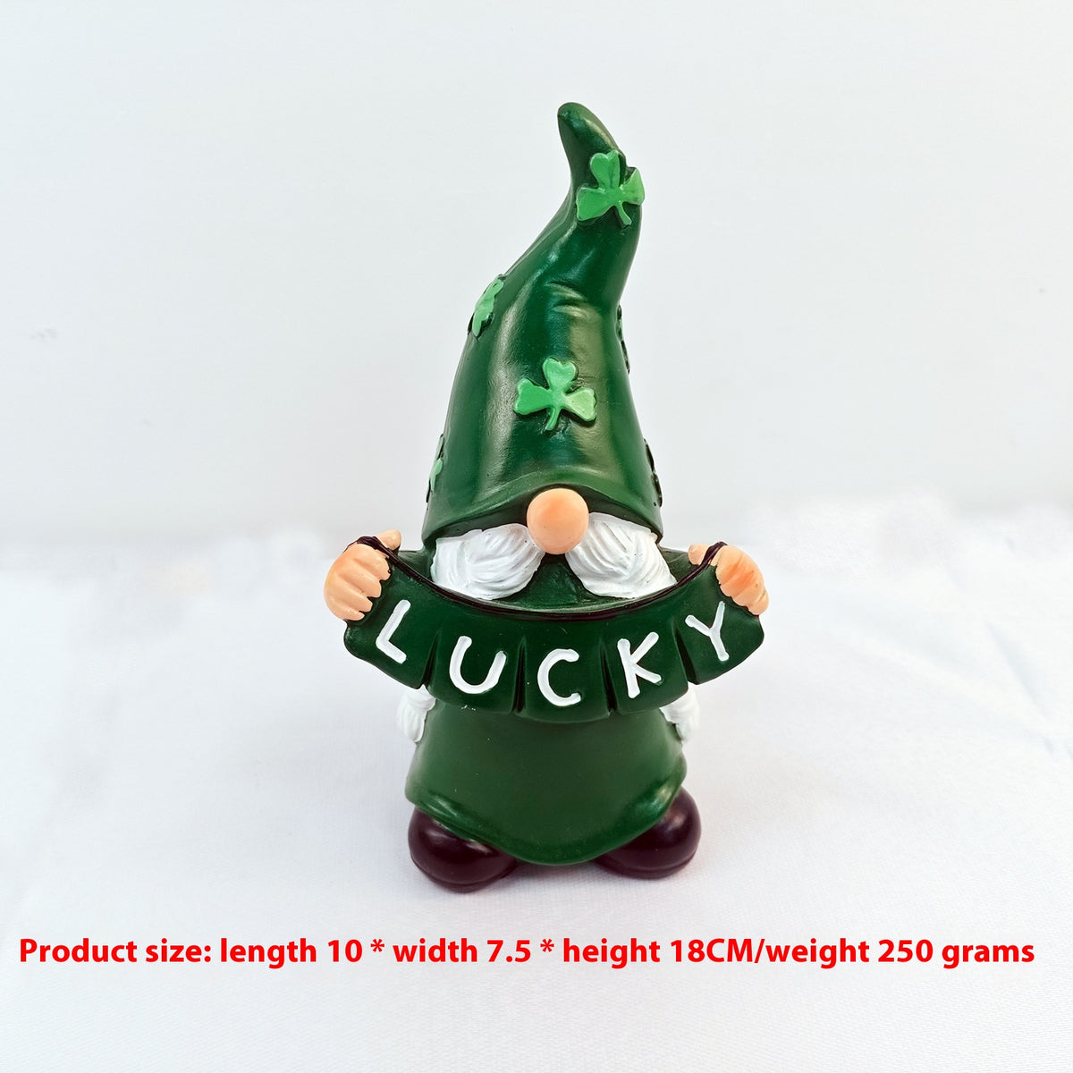 Irish Resin Elf Ornament for Garden & Home Decor - Pastoral Dwarf Figurines