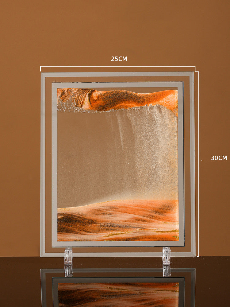 Decorative Quicksand Art Canvas Ornament for Home & Office