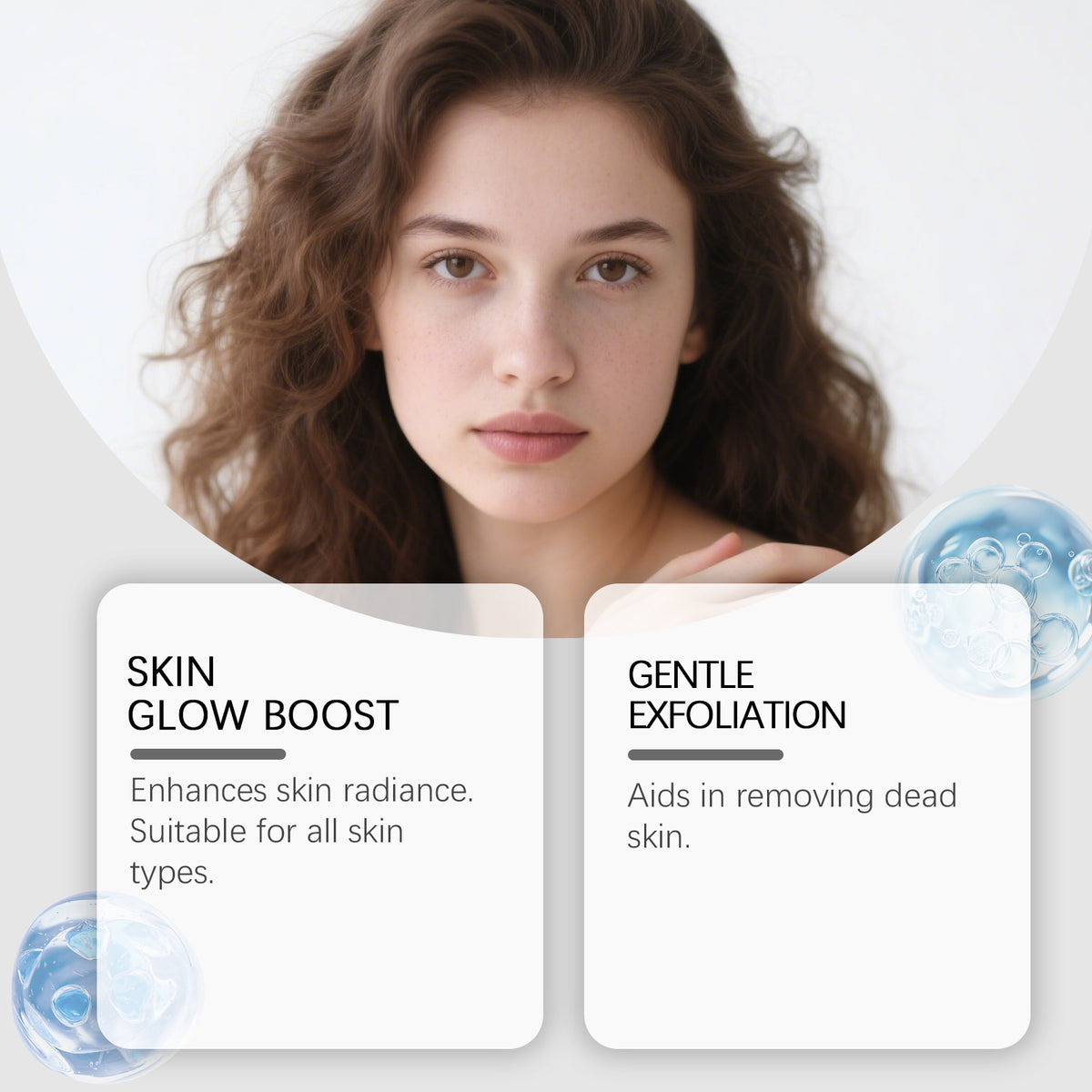 Gentle Facial Cleanser & Exfoliating Serum 60ml
