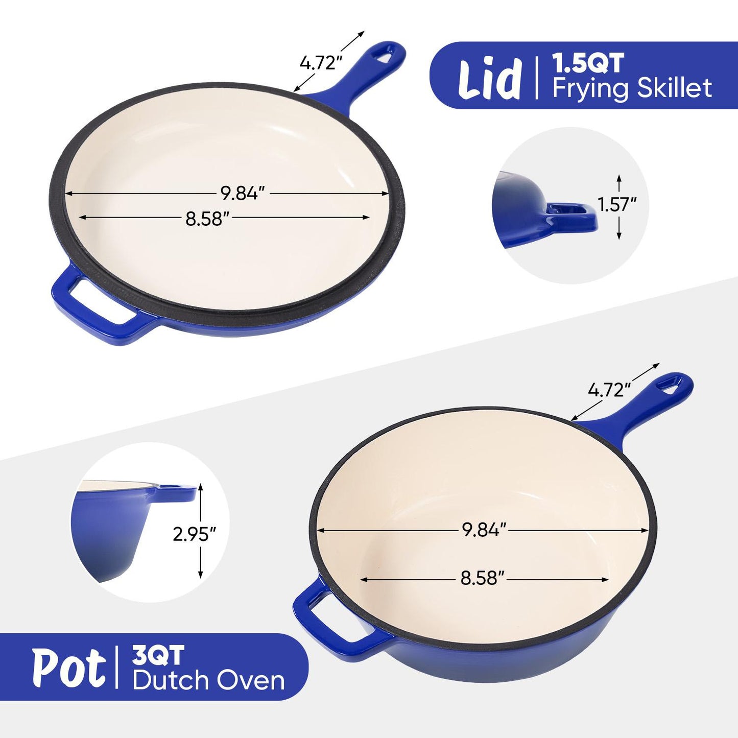 A Cast-iron Soup Pot With Lid Safe, Reliable, And Designed To