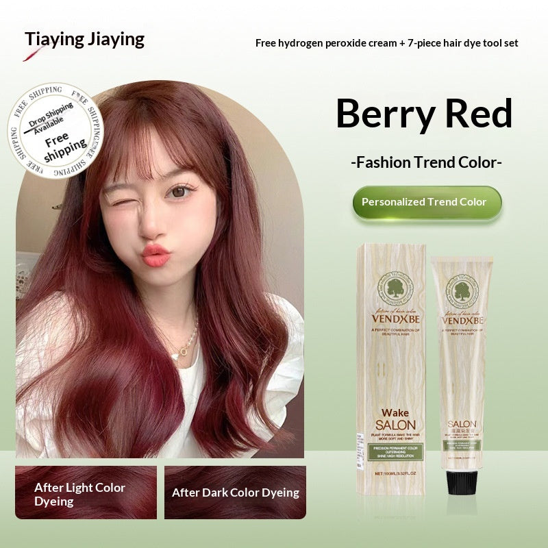 Plant-Based Hair Dye Cream - Gray Coverage