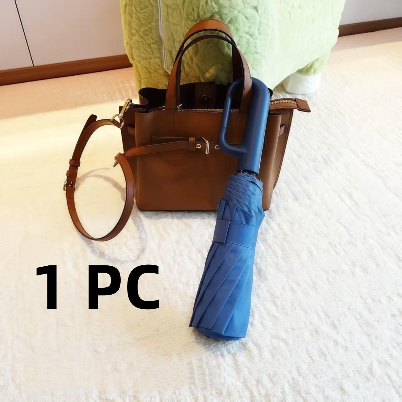 Automatic Foldable Travel Umbrella - Lightweight, Windproof