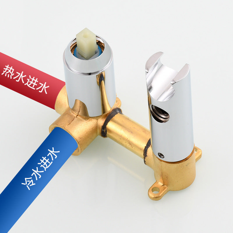 Shower Toilet Spray Gun Set with Switch and Socket - Small Nozzle Home Bathroom Fixture