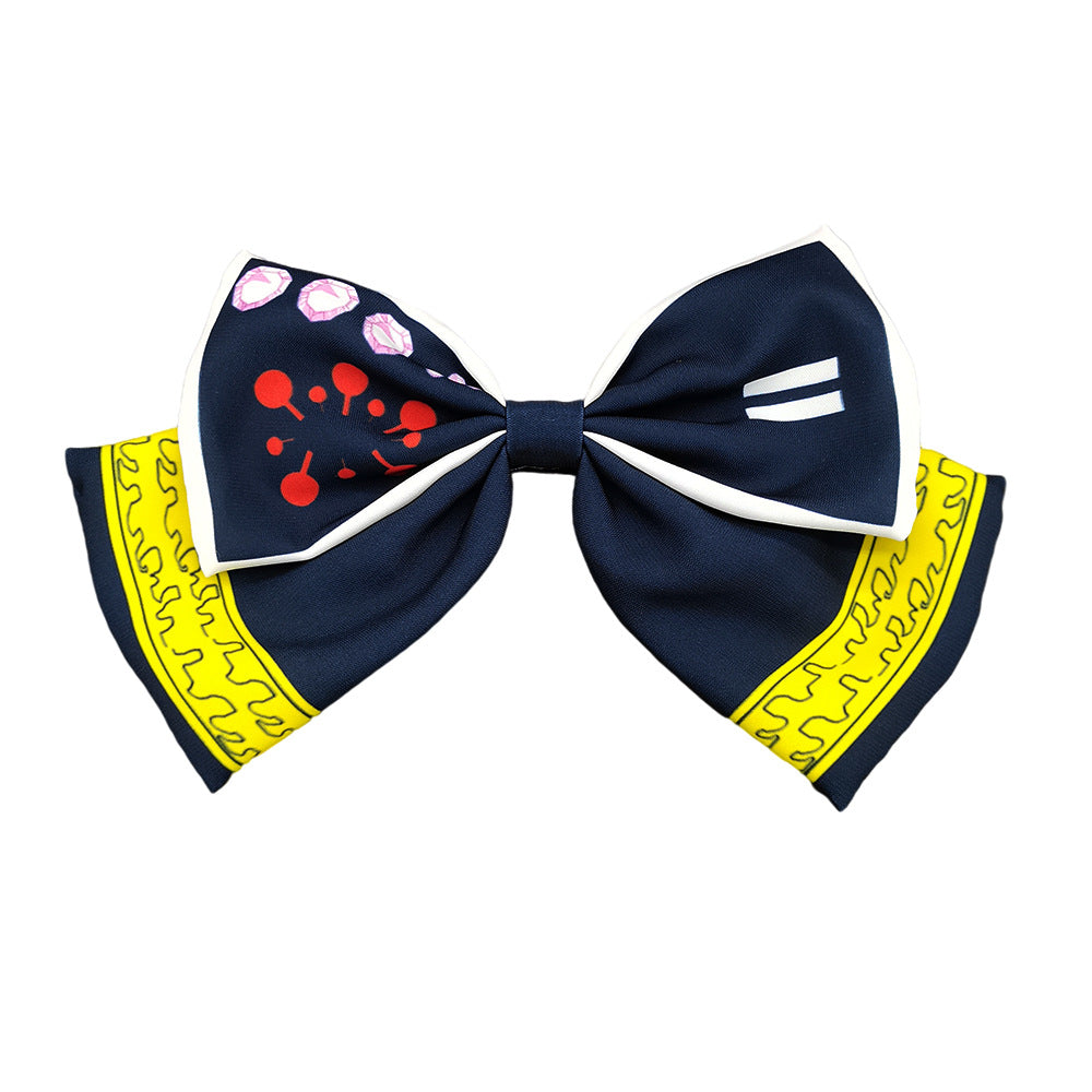 Anime Cartoon Chiffon Hair Bow Clip