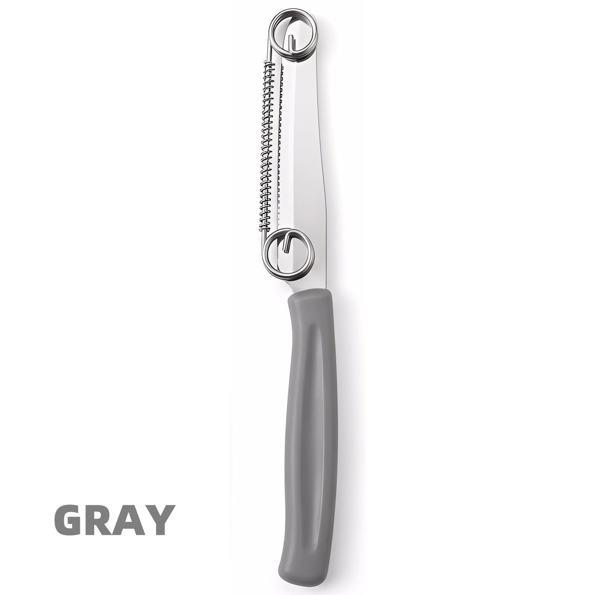 Portable Multi-Functional Kitchen Peeler 2-in-1 Stainless Steel & Plastic