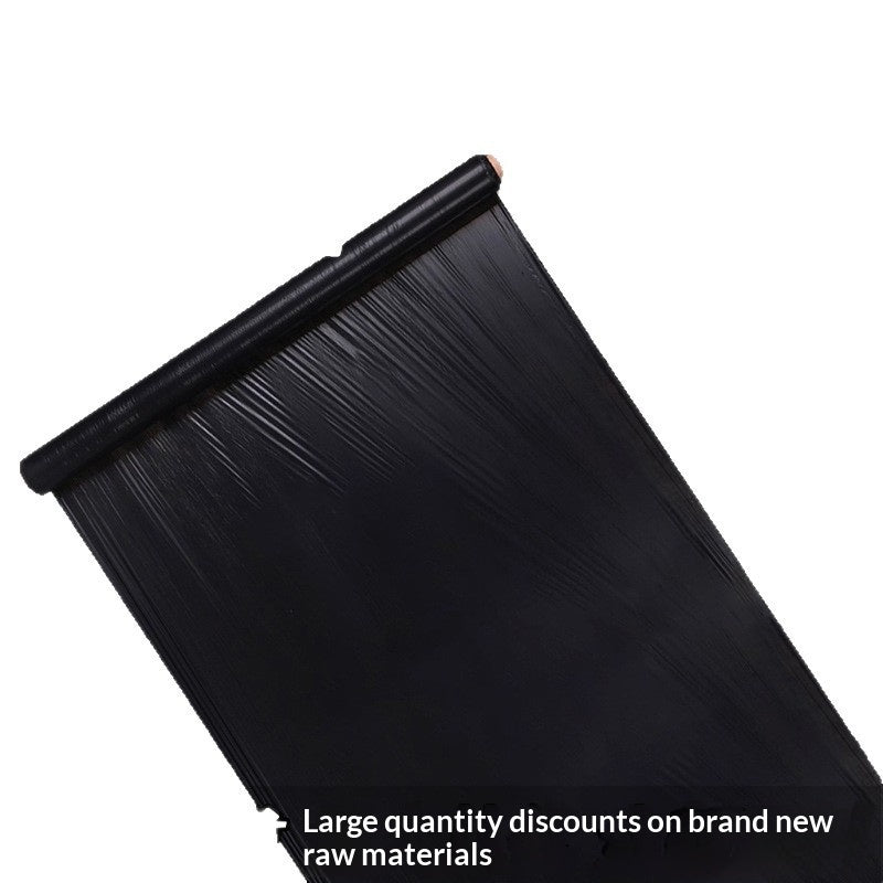 Black Mulch Film for Gardening Weed Control Heavy Duty Plastic Cover
