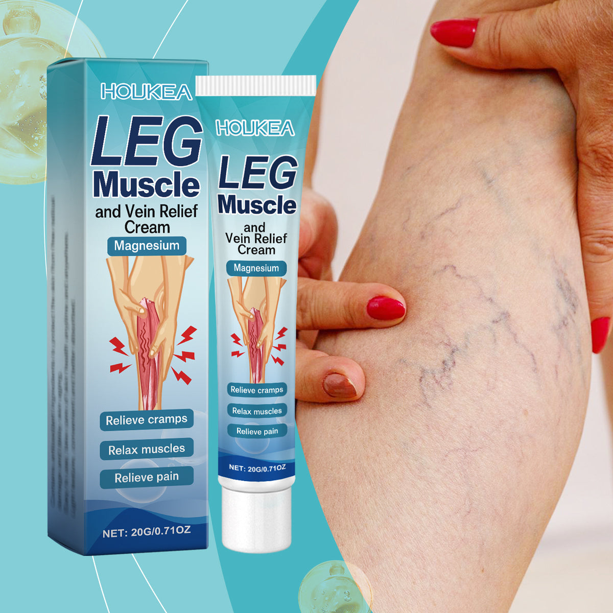 Mild Ingredients Care To Relieve Legs