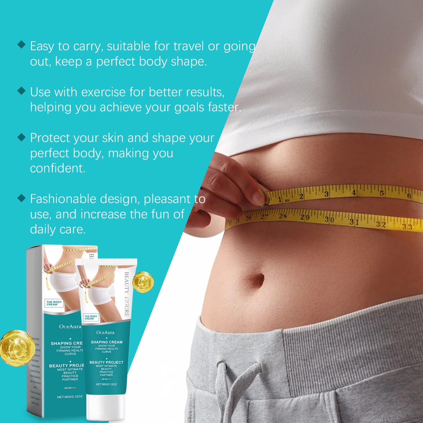 Coffee Seed Body Firming Cream - Moisturizing Skin Care & Body Sculpting