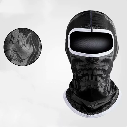 Ice Silk Head Cover Men’s Sunscreen Mask Outdoor Sport Face Mask