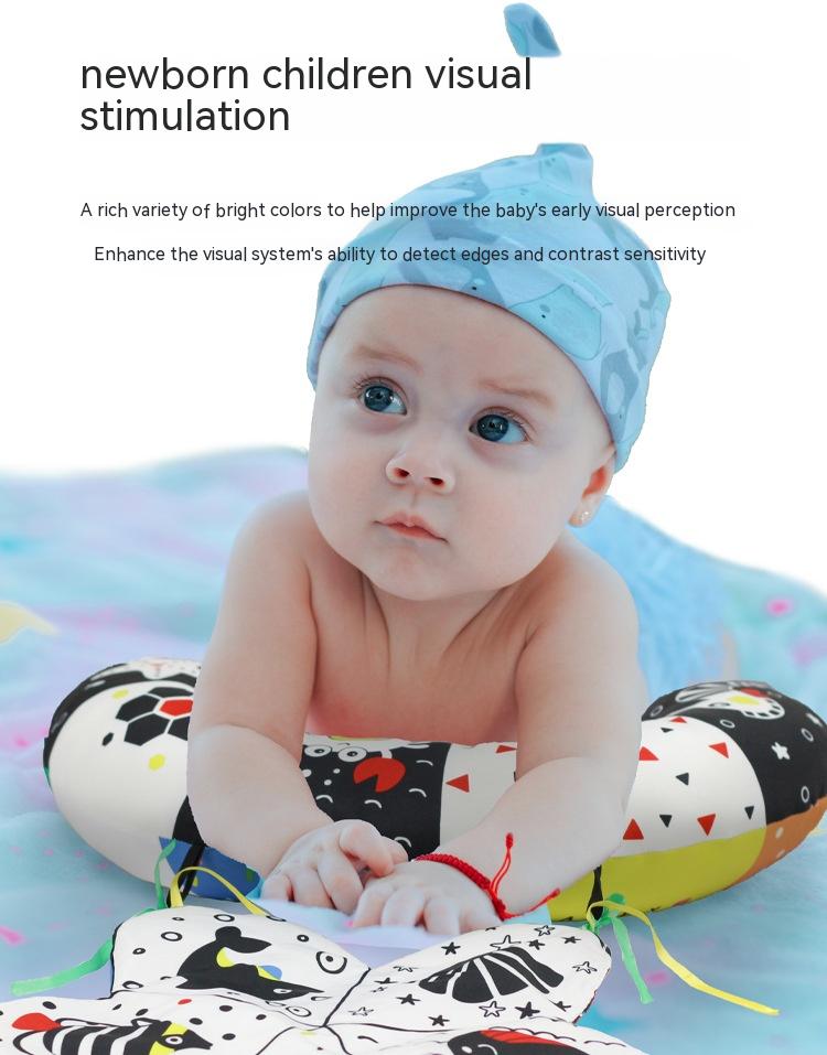 Baby U-Shaped Learning Pillow for Infants - Soft Polyester Fiber Support
