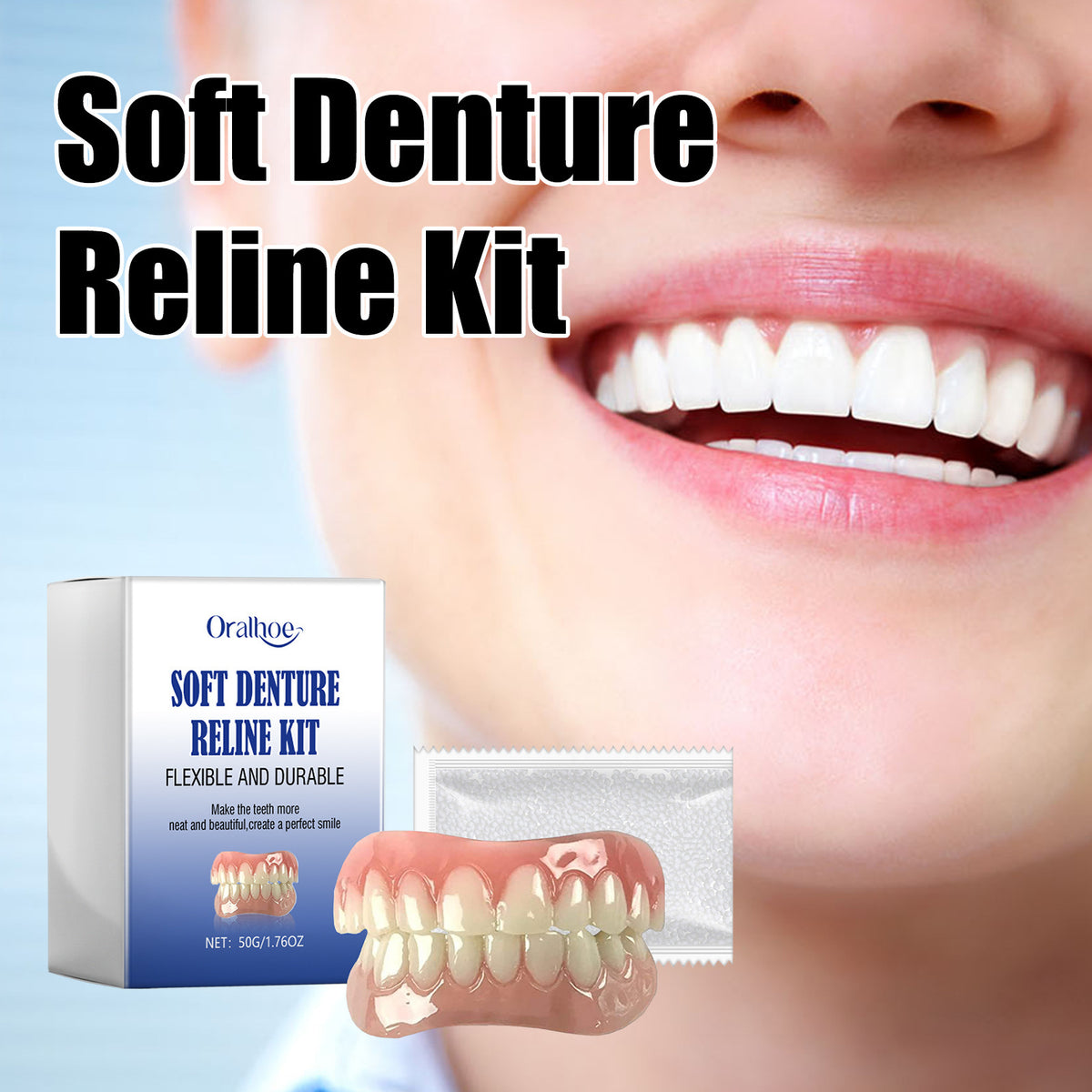 Modified Teeth False Set