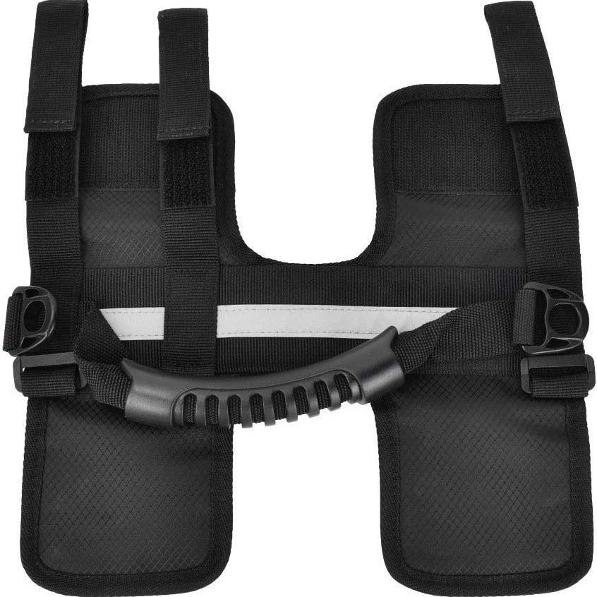Portable Scooter Storage Belt with Shoulder Strap - Black, Free Size