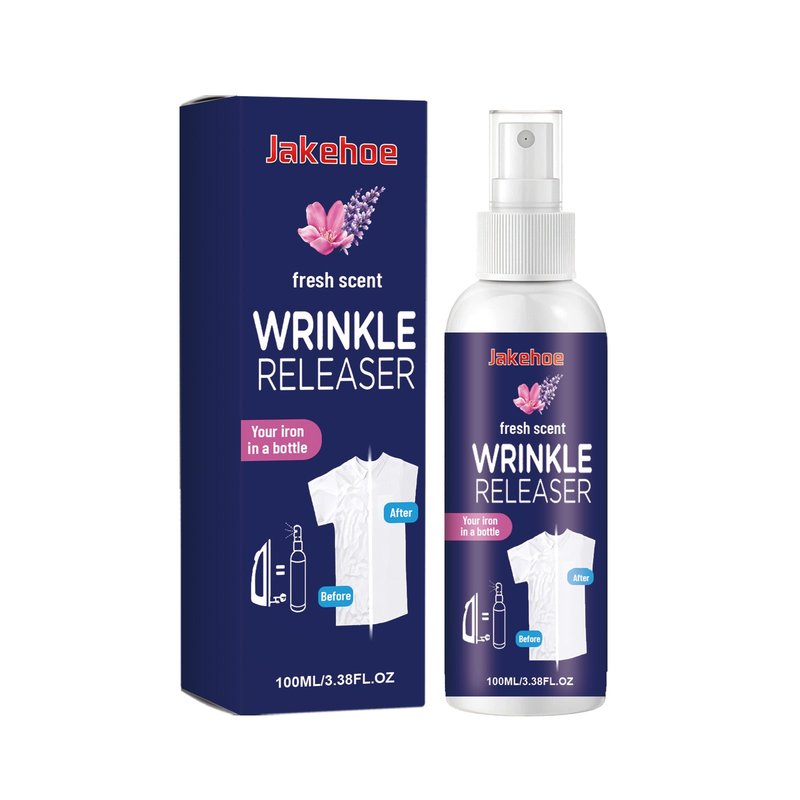Wrinkle-Removing Spray 100ml - Iron-Free Portable Clothing Care Solution
