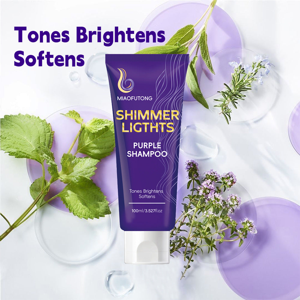 Solid Color Lock Hair Dyeing Shampoo Smooth