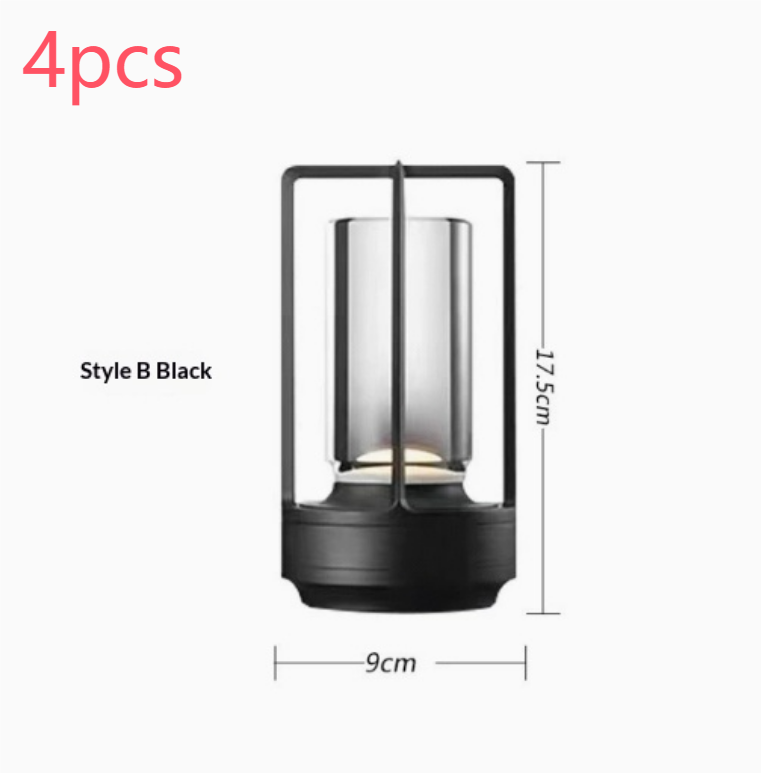 Portable Touch Control LED Night Light with 5000mAh Battery for Bedroom Camping & Home