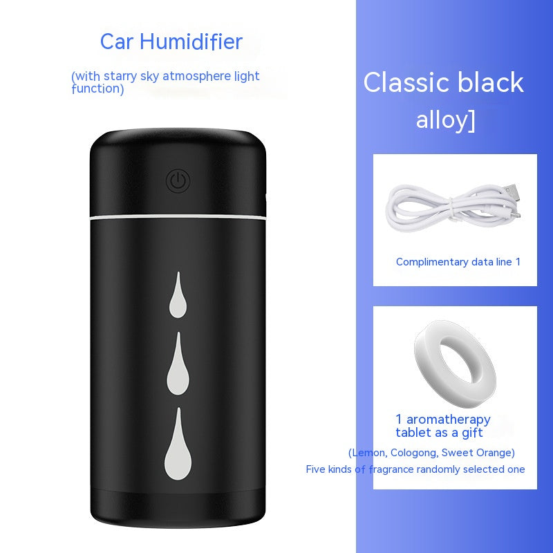 Car Humidifier Aromatherapy Spray for Odor Removal USB Portable