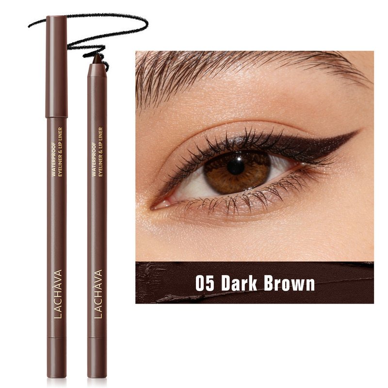 Waterproof Long-Lasting Eyeliner Pencil - Smudge-Proof, 1.8g