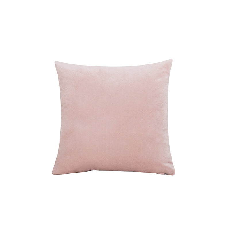 Velvet Lumbar Support Pillow Cover for Office Car Home Decoration