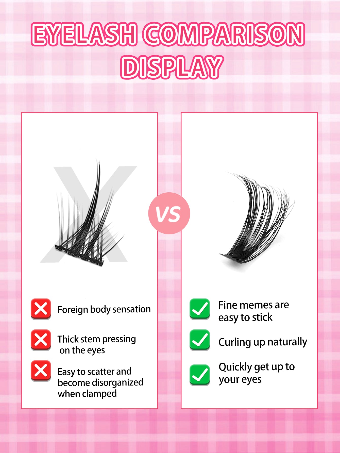 3D Multi-Layered False Eyelashes - Realistic, Soft & Natural Nude Makeup