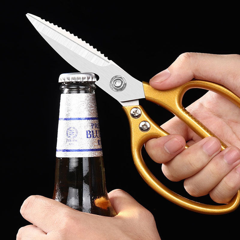 Stainless Steel Kitchen Scissors for Cutting Meat & Seafood
