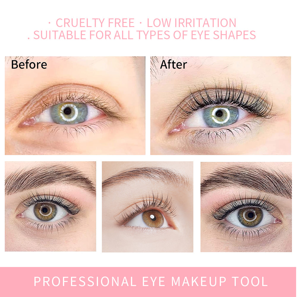 10 Pairs Eyelash Lift Perming Lotion Set - Professional Lash Lift Kit