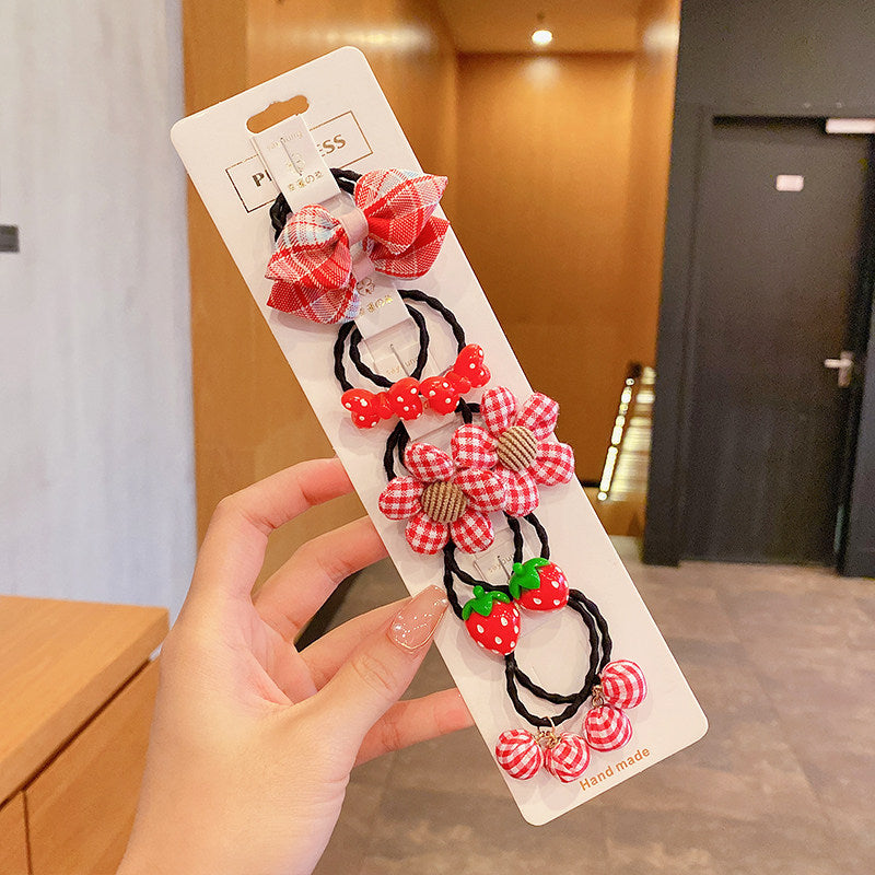Children's Hair Accessories Head Flower Princess Hairpin Set for Girls