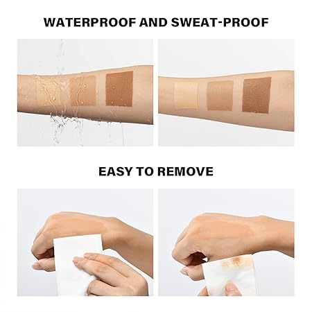Waterproof Body Makeup Foundation Concealer for Legs & Tattoos - 100ml