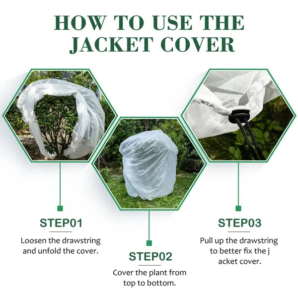 108" x 96" Rectangular Plant Protection Greenhouse Bag