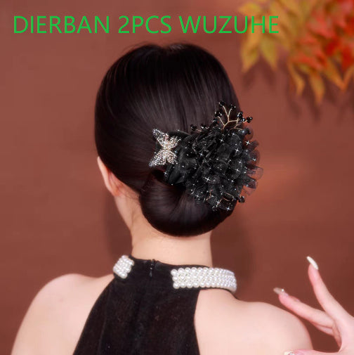 Starry Flower Hair Band - Large Pastoral Style Cloth Headband