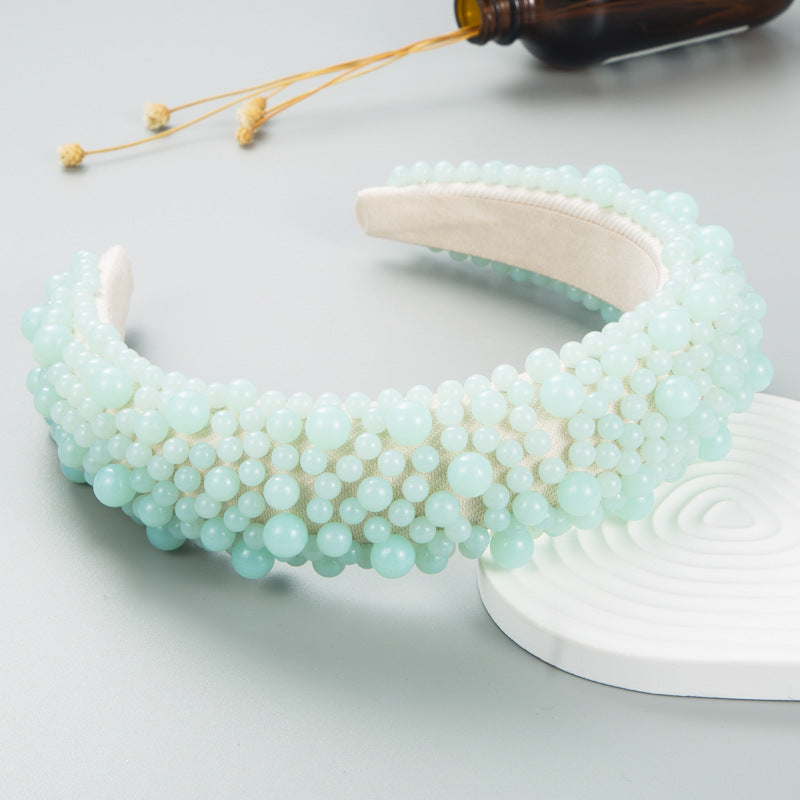 Beaded Pearl Headband Fashion Hair Accessory