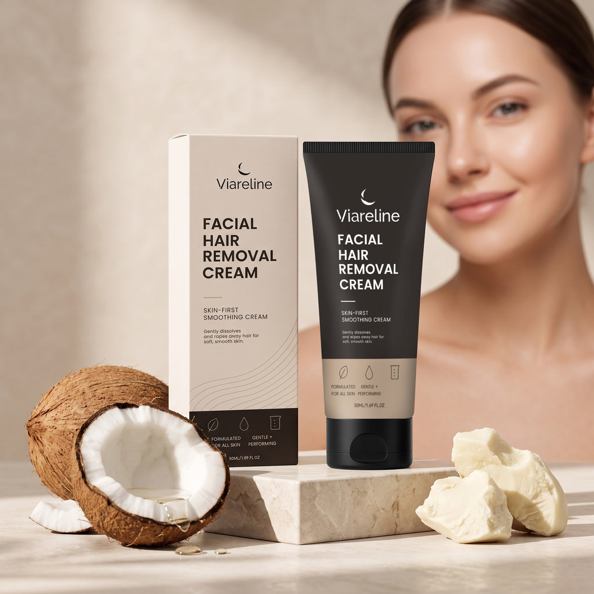 Facial Hair Removal Cream 60g