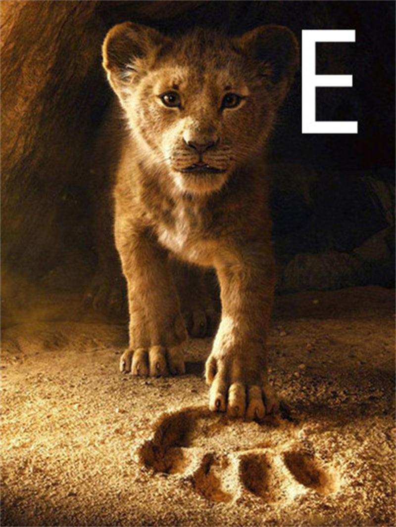 5D Diamond Embroidery Lion Cross Stitch Kit for Home Decor - Multiple Sizes & Styles
