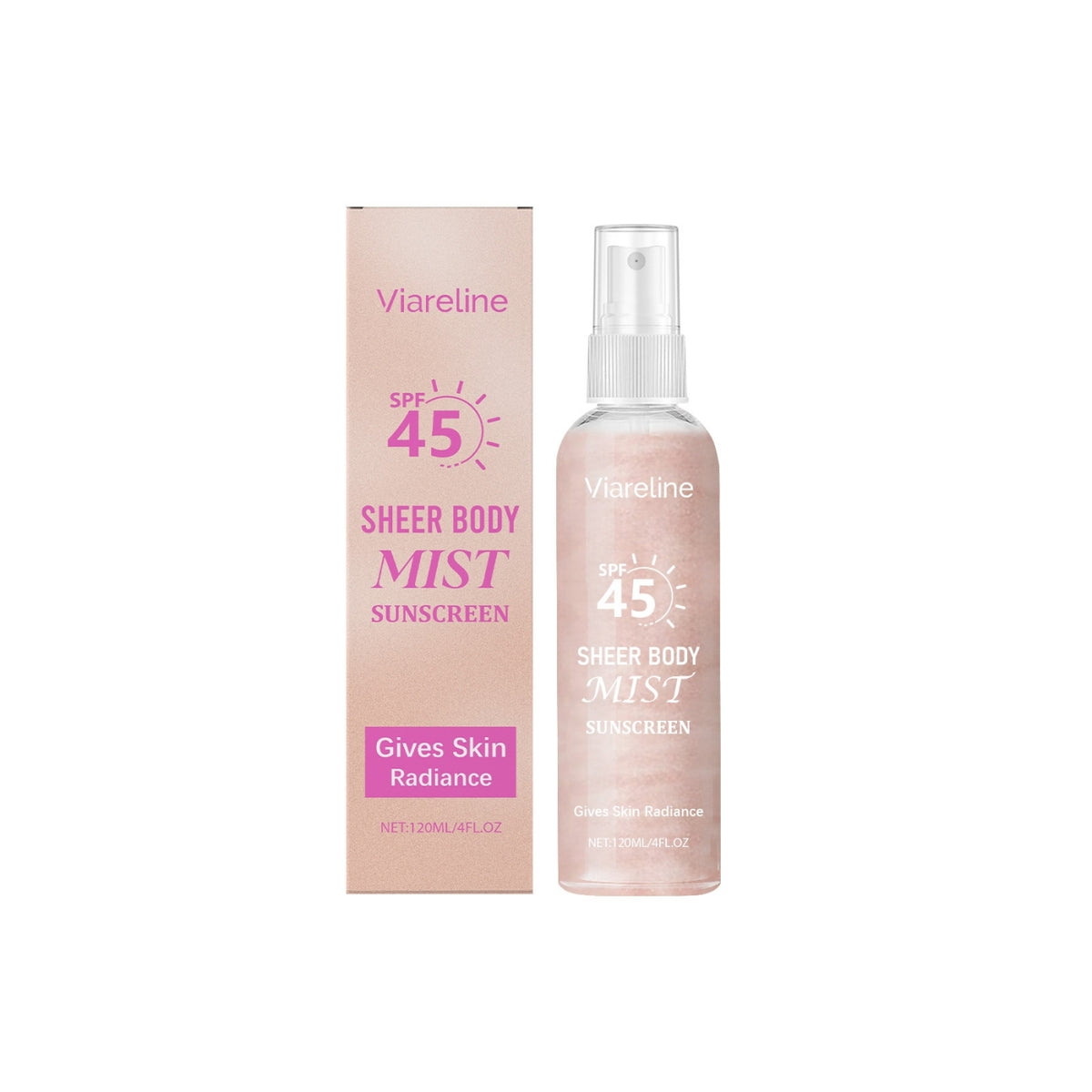 Sunscreen Spray for Body SPF 50 - Water-Based Sun Protection