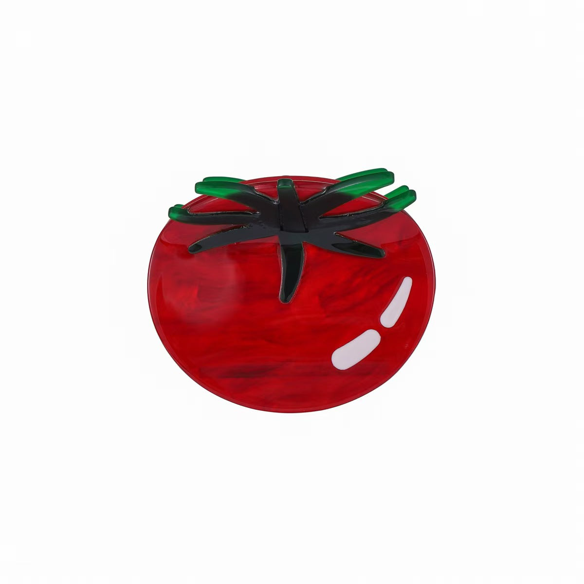 Tomato Claw Clip for Women - Acrylic Hair Clip