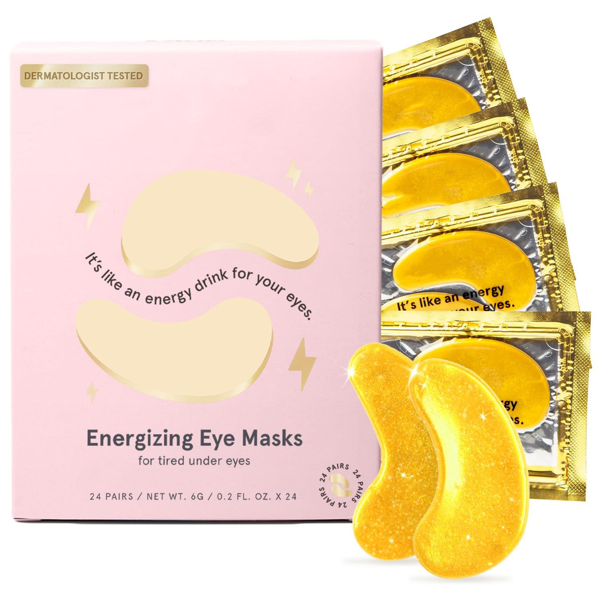 Gold Gel Collagen Eye Mask Set - Moisturizing Brightening Skin Care